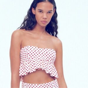 Zara Polka Dot top